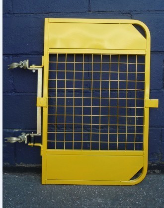 Spring Loaded Ladder Access Gate